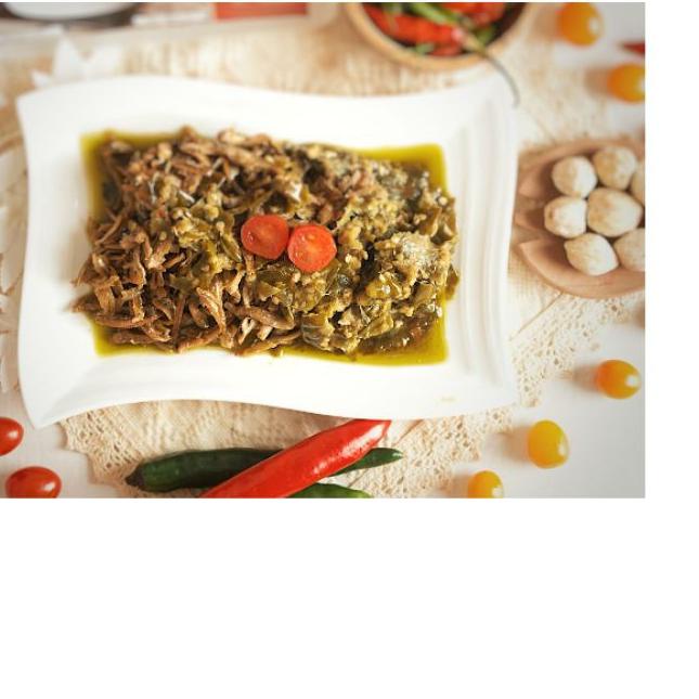

♜ Restu Mande [LAUKPAUK] Teri Lado Hijau Kemasan Vakum 250gr ➥