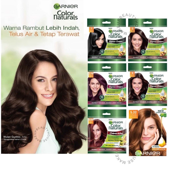 Qeila - Pewarna Rambut Garnier | Garnier Color Naturals Sachet