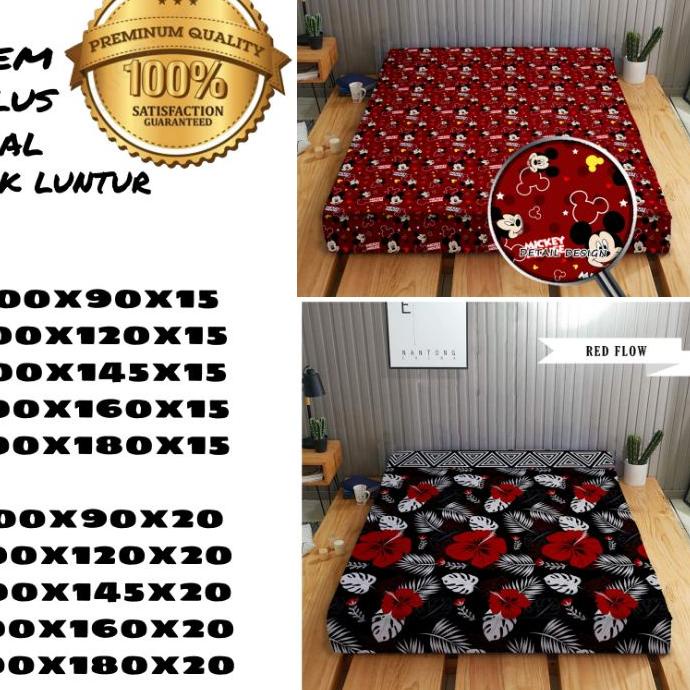 ➱ Sarung Kasur Busa Resleting/Sprei Resleting/Sarung Kasur Inoac/sarung kasur inoacmurah/sarung kasu