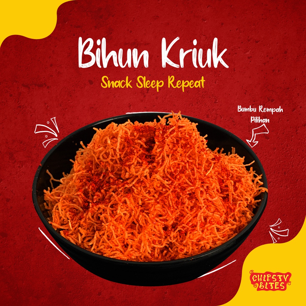 

BIHUN KRIUK - 100GR - ASIN PEDAS