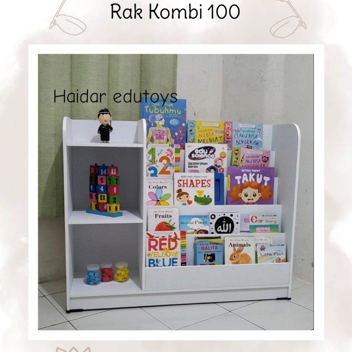 Terlaris Rak Montessori / Rak Buku Anak / Rak Buku Minimalis