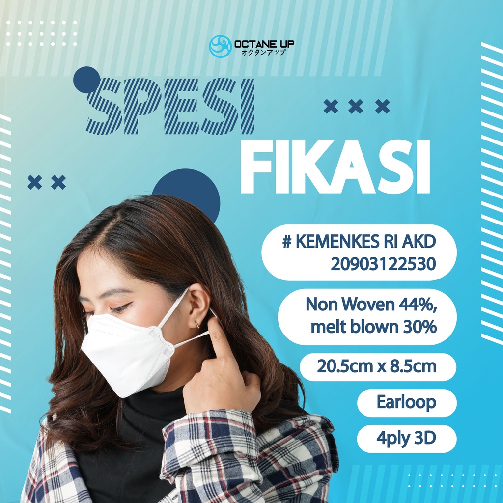 Masker Kf94 Sensa 4ply isi 10pcs