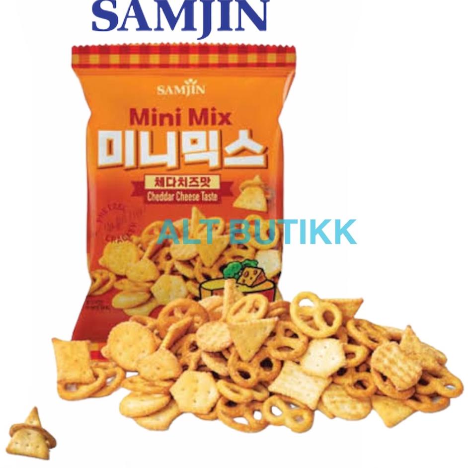 

High QualityY4k4J SAMJIN MINI MIX CHEDDAR CHEESE 65 GRAM | PRETZEL WITH CRACKERS | PRODUCTS OF KOREA