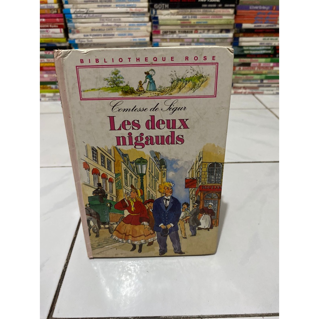 Novel bahasa Perancis - Les deux nigauds
