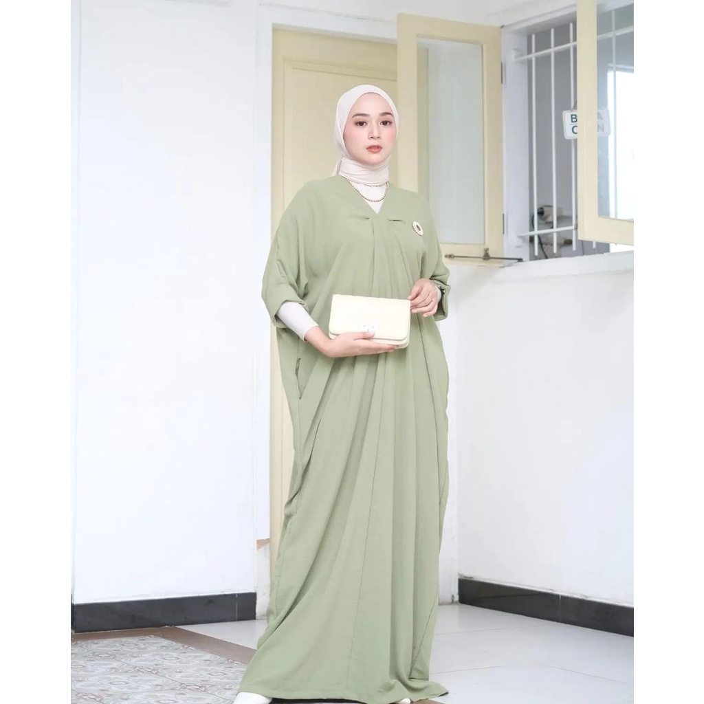 Zalina kaftan | kaftan wanita | gamis hari raya