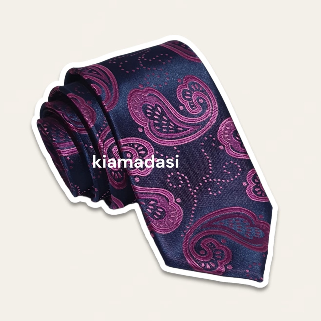 Dasi Pria Batik Modern Premium Slim 3inch Ready