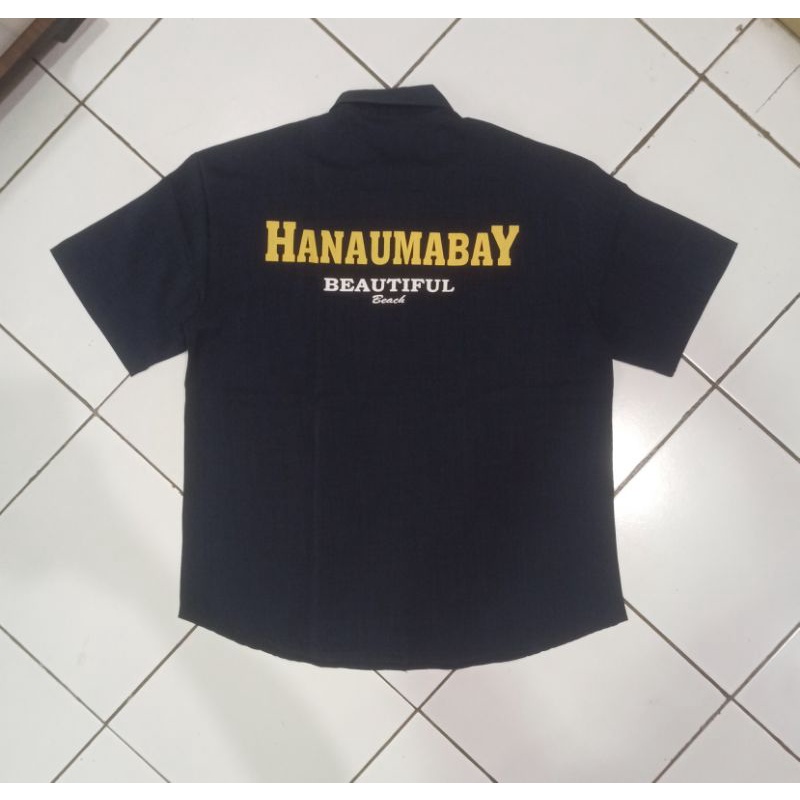 KEMEJA BACKPRINT/ WORKSHIRT SECOND