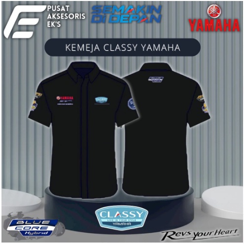 KEMEJA YAMAHA CLASSY ( LENGAN PENDEK )