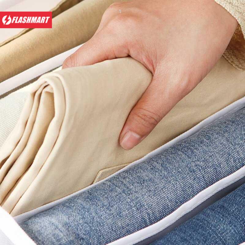 Flashmart Kotak Sekat Pembatas Pakaian T-Shirt Box 9 Grid - M1468