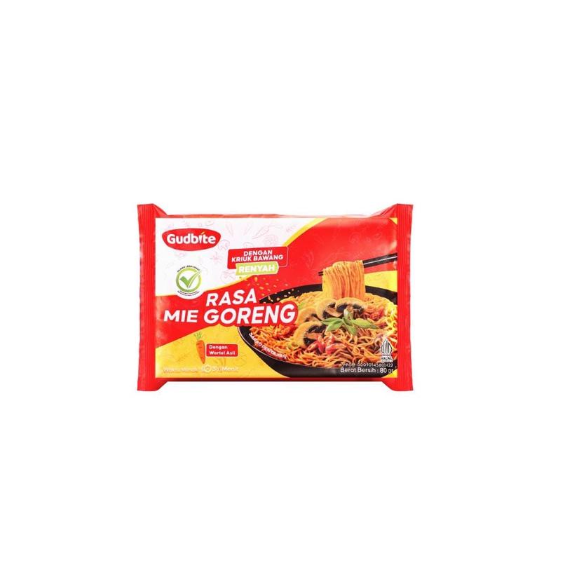 

Paling dicarif4F9r 5pcs Gudbite Mie Instant Goreng 80gr