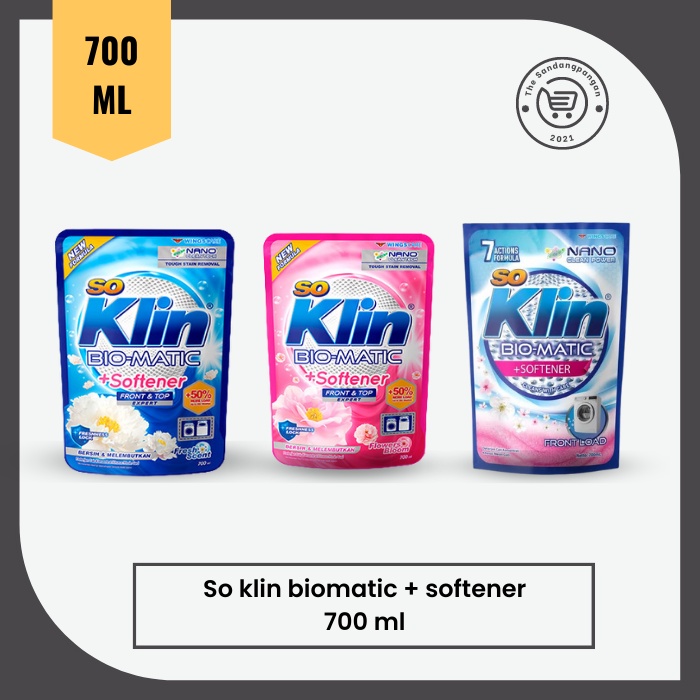 Jual So klin biomatic liquid 700 ml | Shopee Indonesia