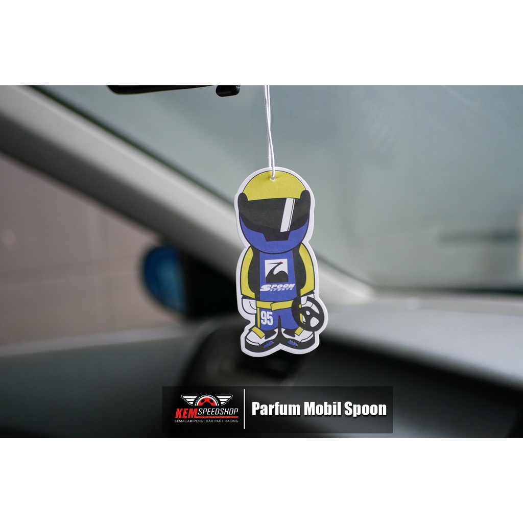 Parfum Karakter Spoon Sports - Gantungan spion mobil pewangi kabin racing series