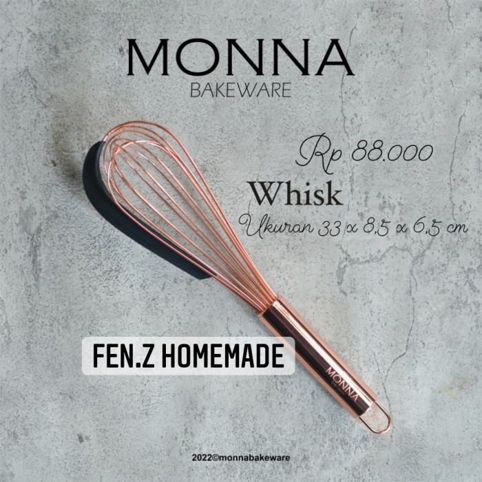 Whisk Whisk Monnabakeware / Kocokan Telur