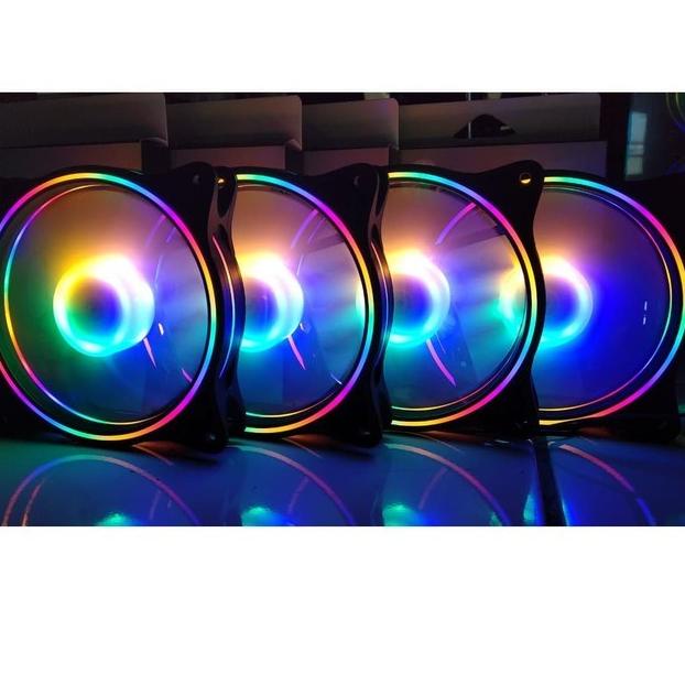 Terlaris Fan Case RGB Black Panther RGBW Fan Casing 12CM