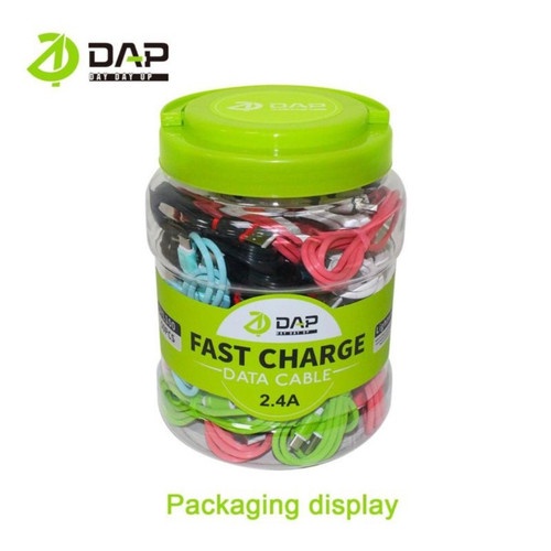 Kabel Data DAP DYL100 Kabel Charger Kabel Casan DAP DYL100 Iphone Lighting isi 50Pcs