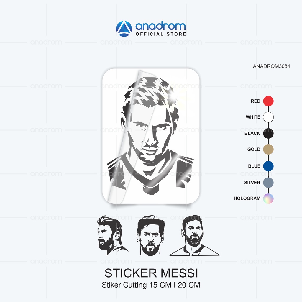 

Stiker Messi I Sticker Cutting Messi I Anadrom 3084