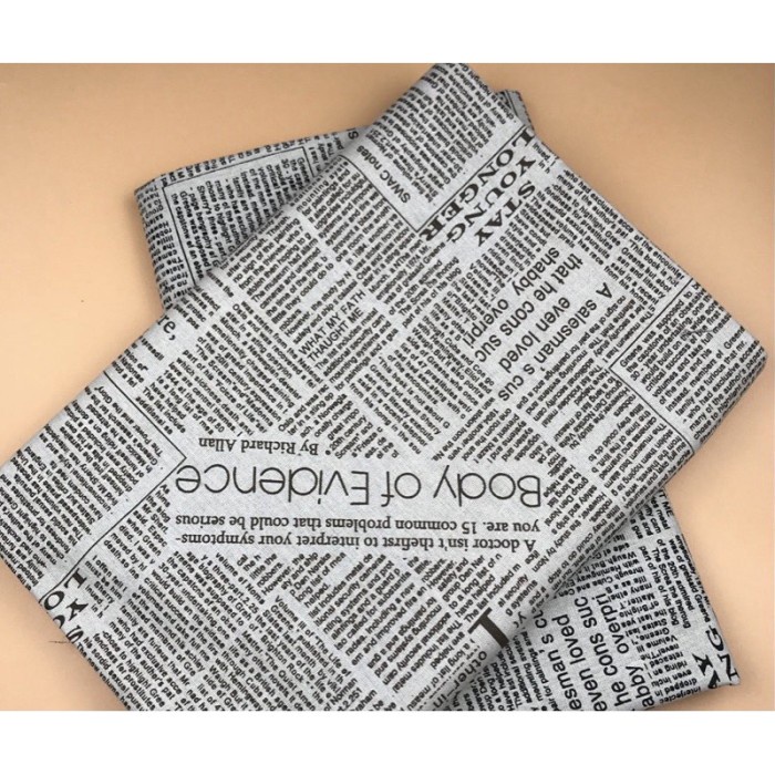 Kain Cotton Linen Motif Koran Ready Stock Jakarta 014