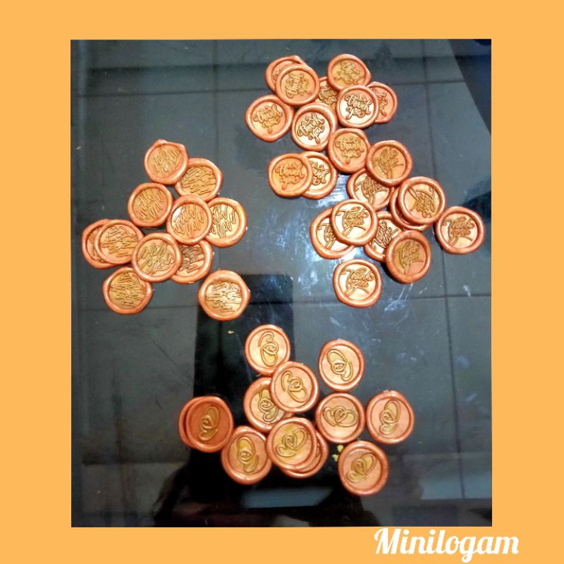 

wax seal ,lem /penutup amplop , model rustic,craft