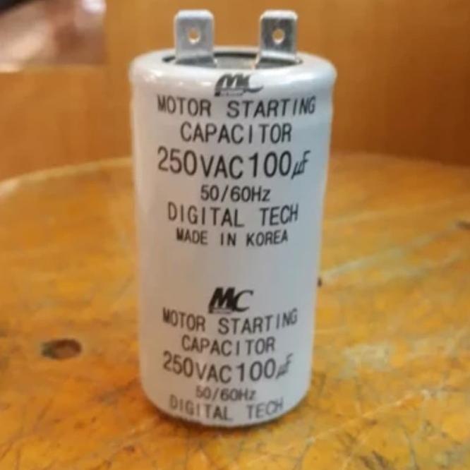 Kapasitor Starting Mc 100Uf 250Vac
