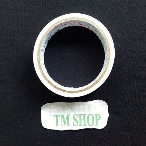 

Double Dobel Tape Kertas Isolasi Perekat Bolak Balik 1 Inch 22mm