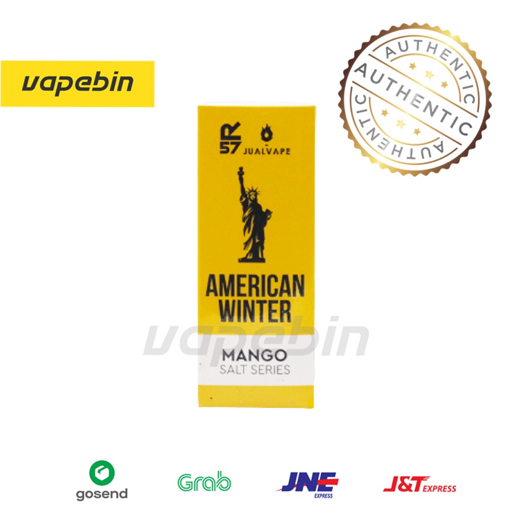 LIQUID AMERICAN WINTER MANGO SALT NIC - AMERICAN WINTER SALTNIC - 30ML