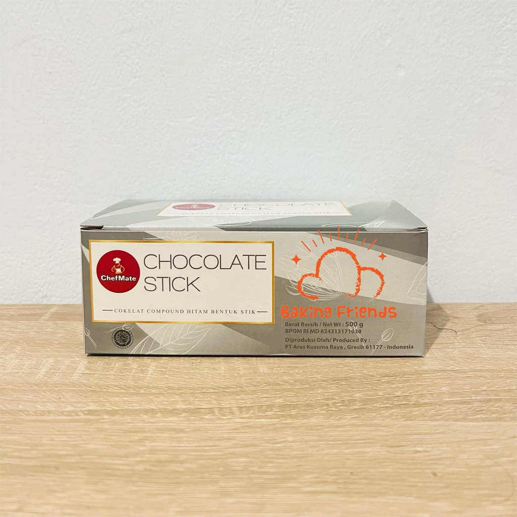 CHEFMATE CHOCOLATE STICK 500GR/COKELAT STIK/COKLAT BATANG STIK 500 GRAM
