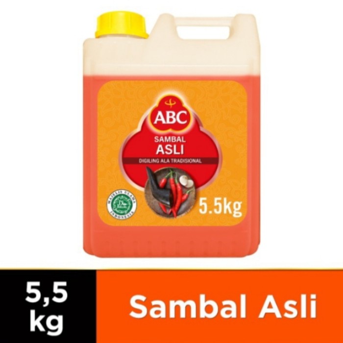 

Terlaris ✨ -Abc saos sambal 5.7 kg jerigen2.2.23