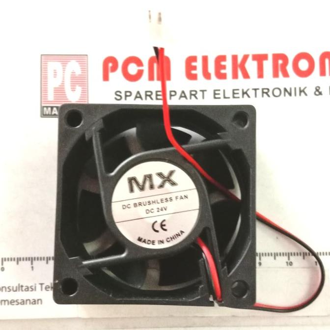 FAN 24v 6cm x 6cm Brushless Cooling cooler Exhaust DC 24 volt pcmelektrob9090