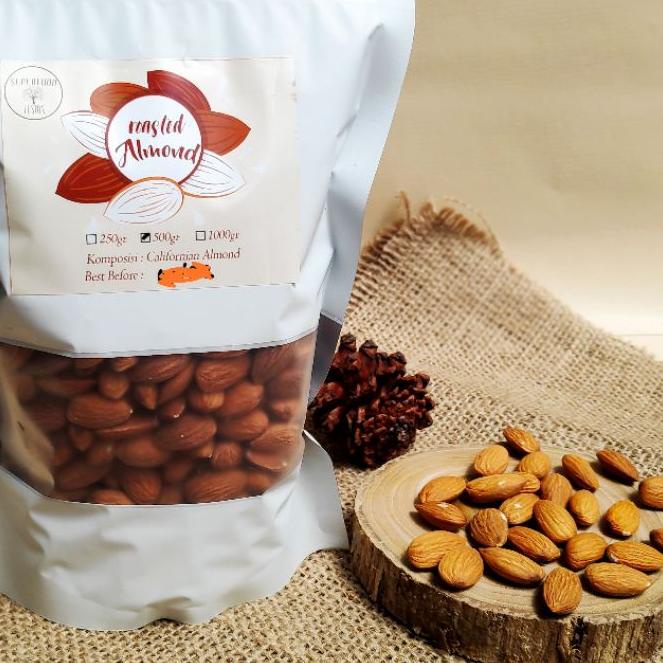 

♘ ROASTED ALMOND 500GR / ALMOND PANGGANG ☇