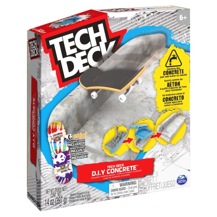 Mainan Fingerboard Tech Deck - Tech Deck Concrete