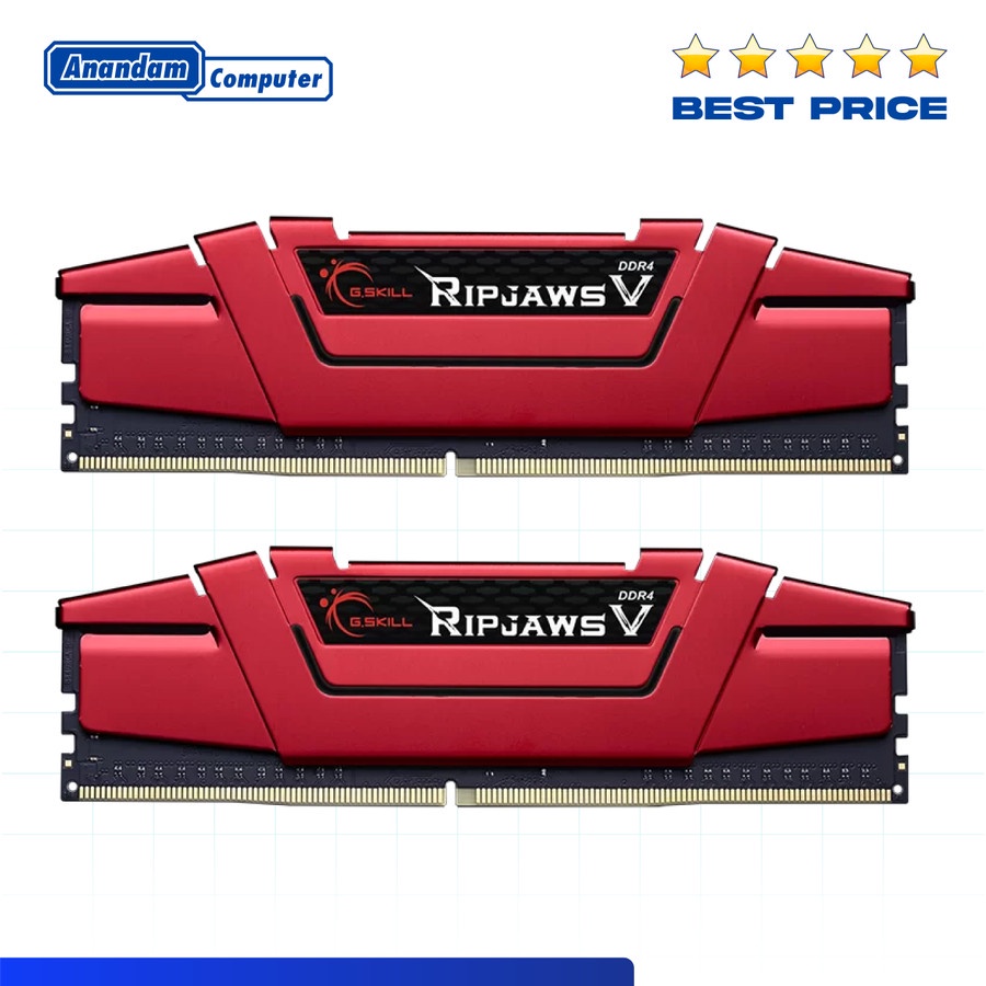 GSkill Ripjaws V DDR4 16GB (2x8GB) 3600MHz F4-3600C19D-16GVRB