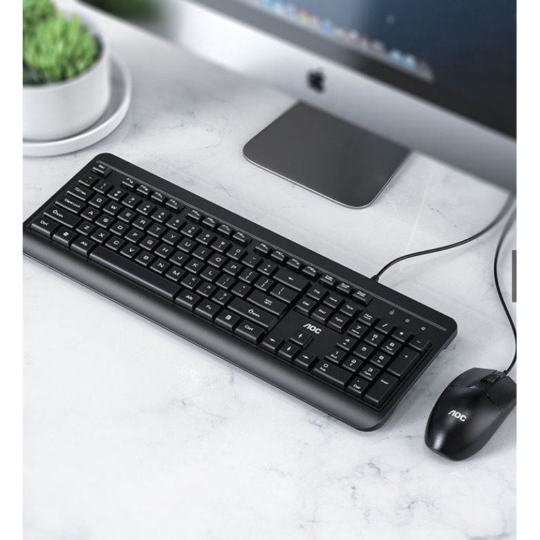AOC KM131 Combo Keyboard &amp; Mouse Kabel USB