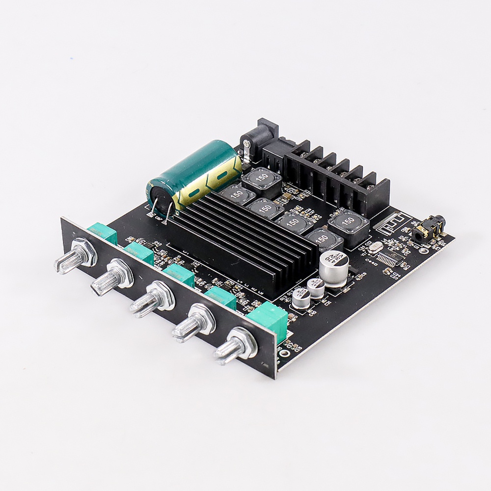 TKXEC Bluetooth 5.0 Amplifier Board 50Wx2+100W TPA3116D2 - ZK-TB21 - Black