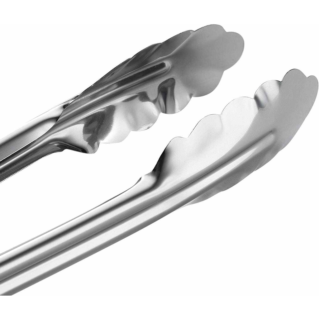 Capitan Makanan Food Tongs Stainless Steel Anti Karat / Food Tongs