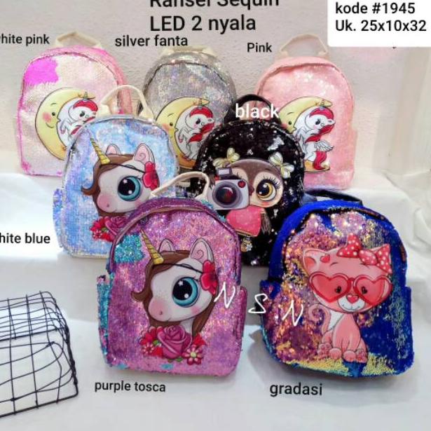 TERBAIK TERMURAH TAS LOL LED/RANSEL ANAK LOL/RANSEL LOL LED/NEW LOL LED