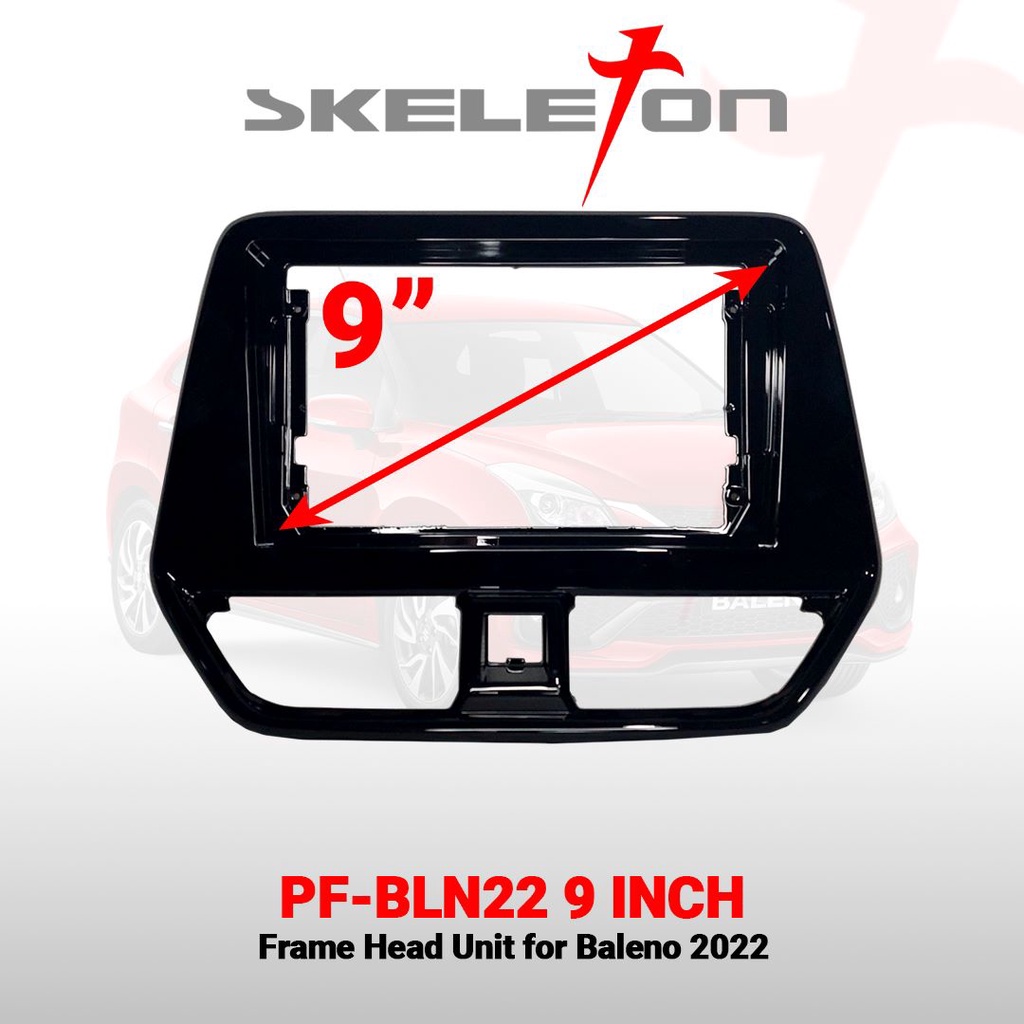 FRAME HEAD UNIT ANDROID 9 INCH SKELETON FOR SUZUKI BALENO19UP