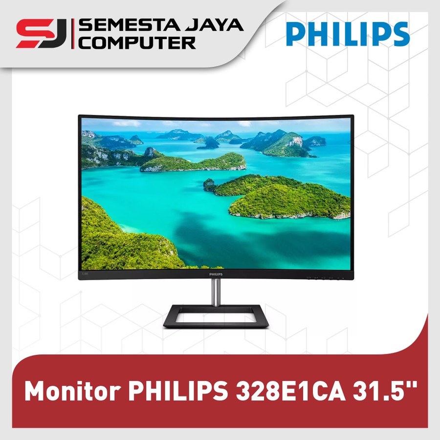 Monitor PHILIPS 328E1CA 31.5&quot; Curved 60Hz 4K DP HDMI - 328E1CA/70