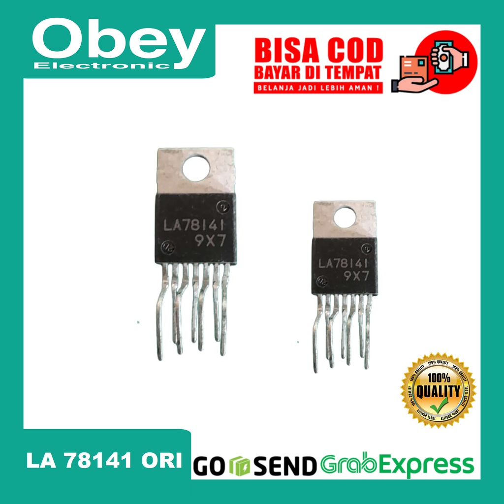 Ic Vertikal LA78141 LA 78141 Original Cabutan