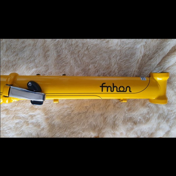 Frame Fork plus Handlepost Fnhon Storm V Brake 20 22 inch KUNING