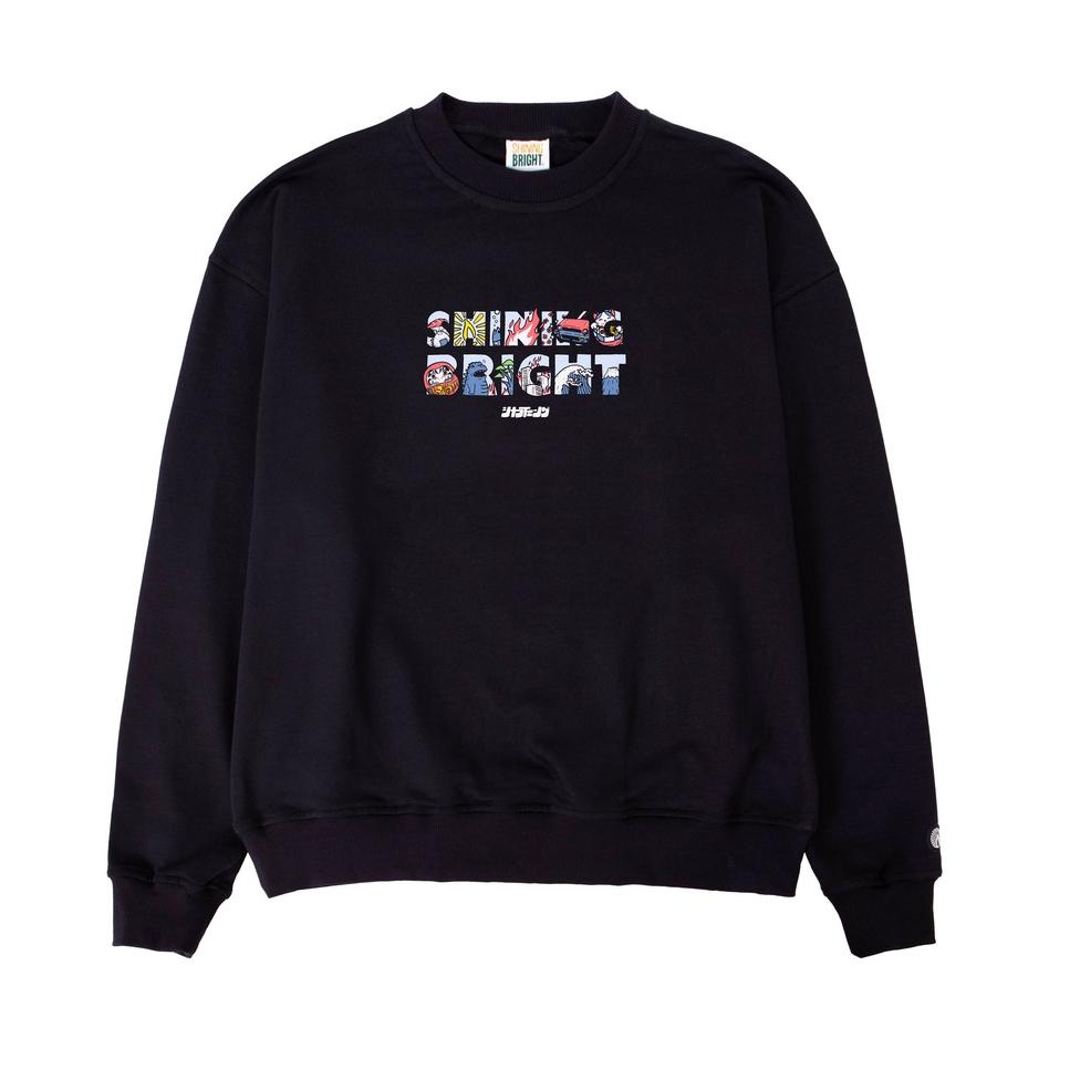 BEST SELLER Shining Bright Domestic Crewneck - Black