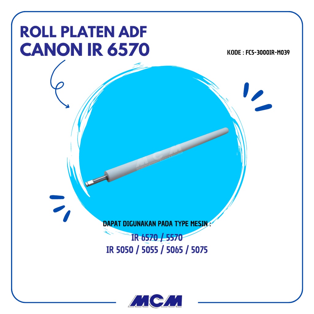 Roll Platen ADF Canon IR6570 IR5065 (FC5-3000)