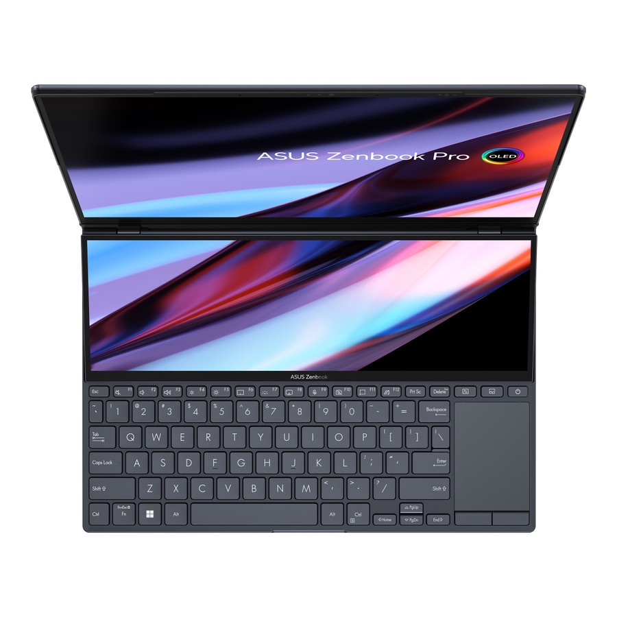 ASUS ZENBOOK PRO 14 DUO OLED UX4802ZA - i7-12700H - 16GB - 512GB SSD - IRIS XE - 14.5&quot;2.8K OLED TOUCH - WIN11 - OFFICE HOME STUDENT