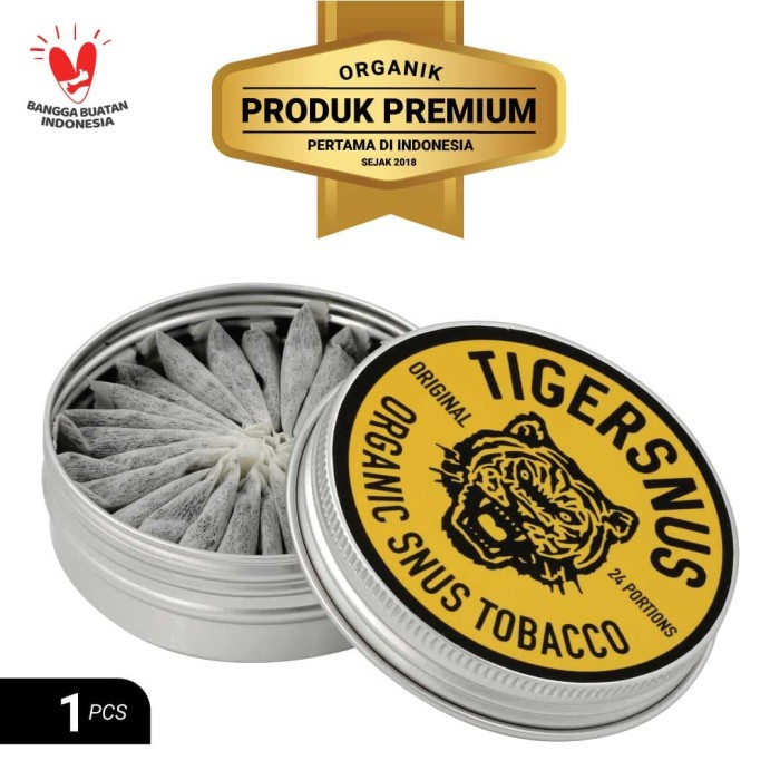 

TIGER SNUS ORIGINAL SMOKELESS TOBACCO