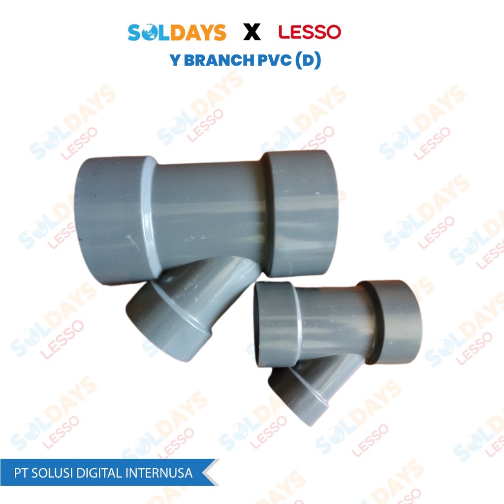 Lesso Y Branch PVC ( D ) 4&quot; / Y BRANCH PVC ( D ) 4 Inch