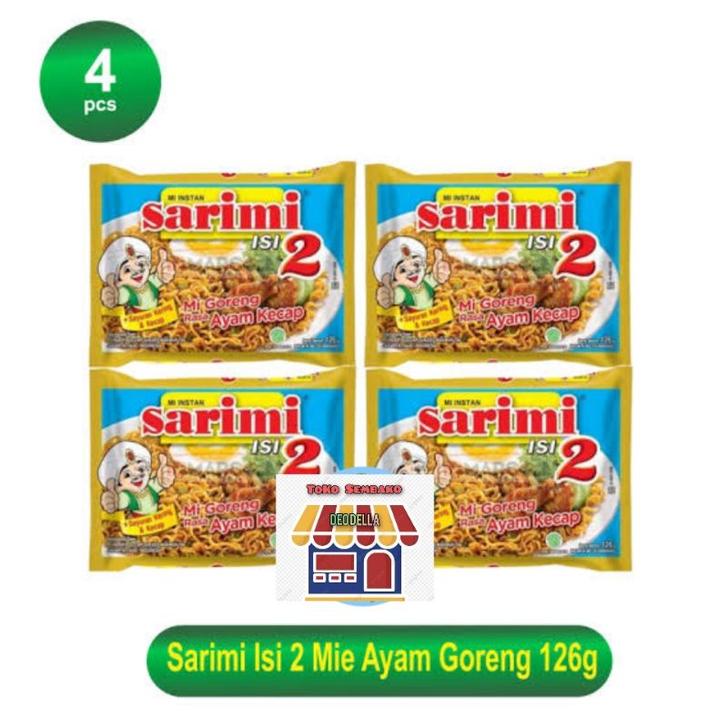 

SARIMI isi 2 goreng ayam kecap 126gr paket isi 4biji