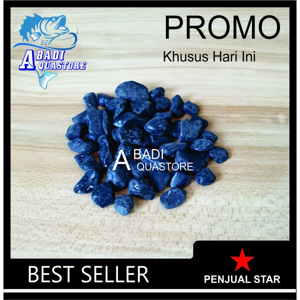 Batu Warna Hitam - Batu Hias Hitam - Batu Hias Aquarium - Batu Hiasan - Batu Hias