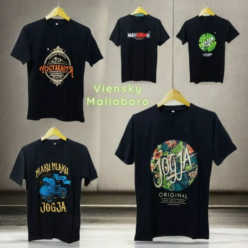KAOS JOGJA KATUN ORIGINAL MERK KOTA JOGJA T-SHIRT & CAPUNG | KAOS KATUN JOGJA DEWASA | KAOS JOGJA