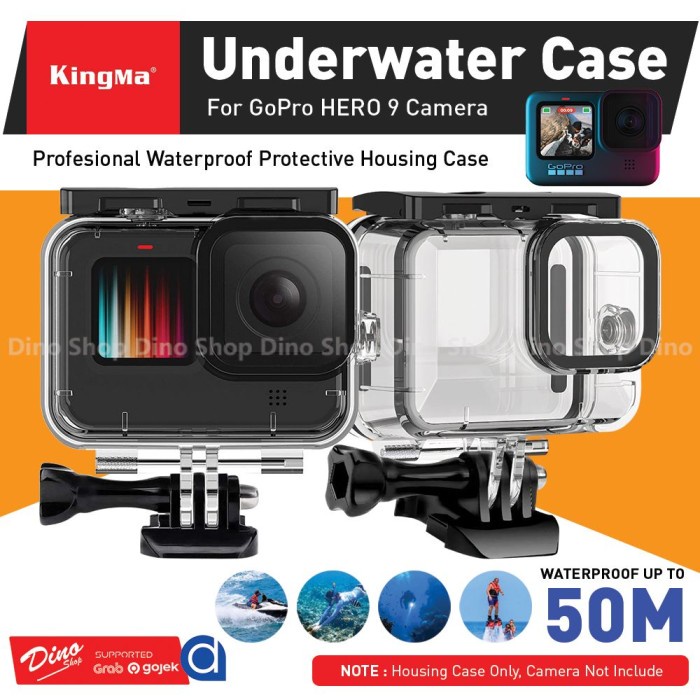 Terlaris Waterproof Case Gopro Hero 9 Black 50M Diving Casing Housing Gopro9