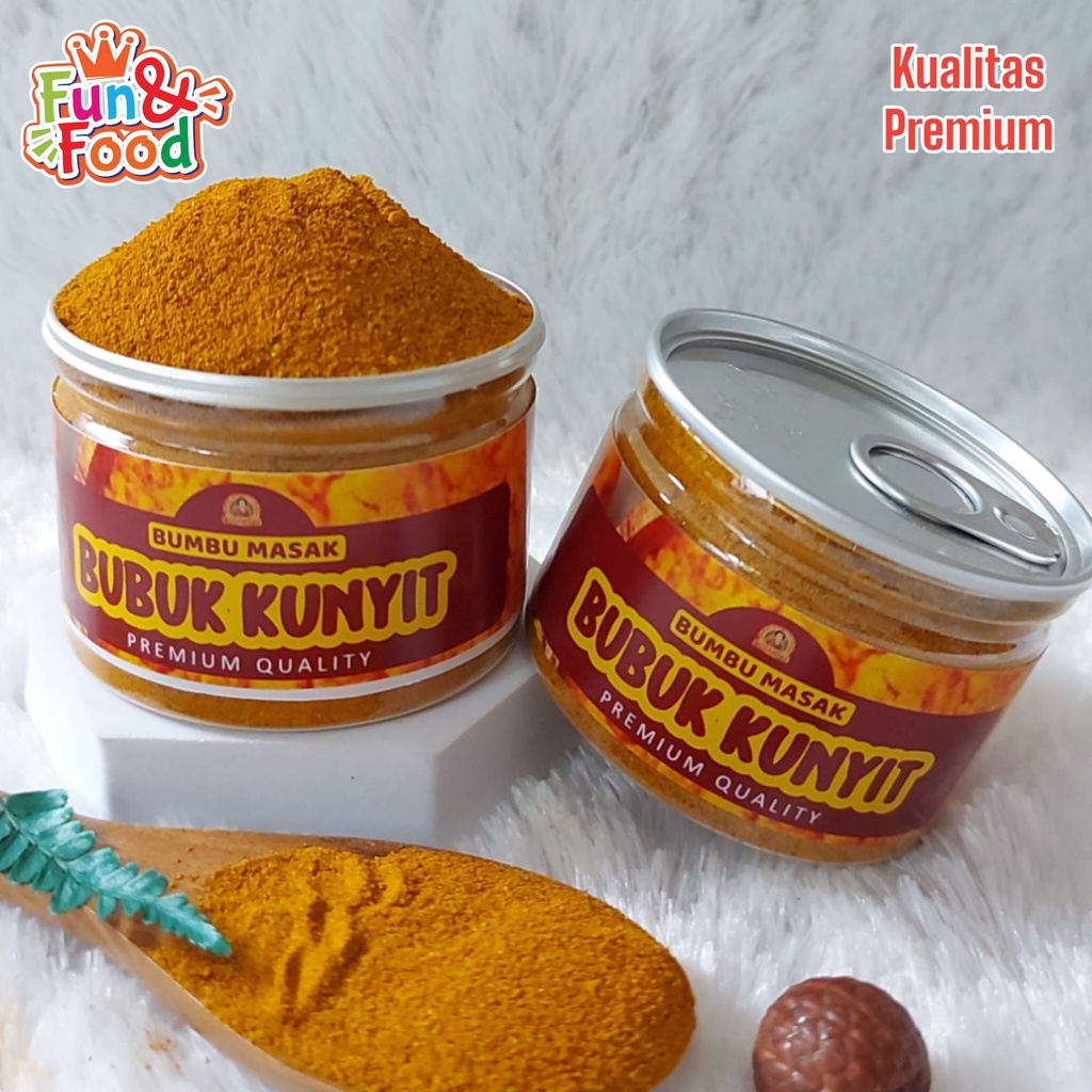 

Can Rempah Bubuk Kunyit Bumbu Kunir Bubuk Turmeric Powder Kualitas Premium