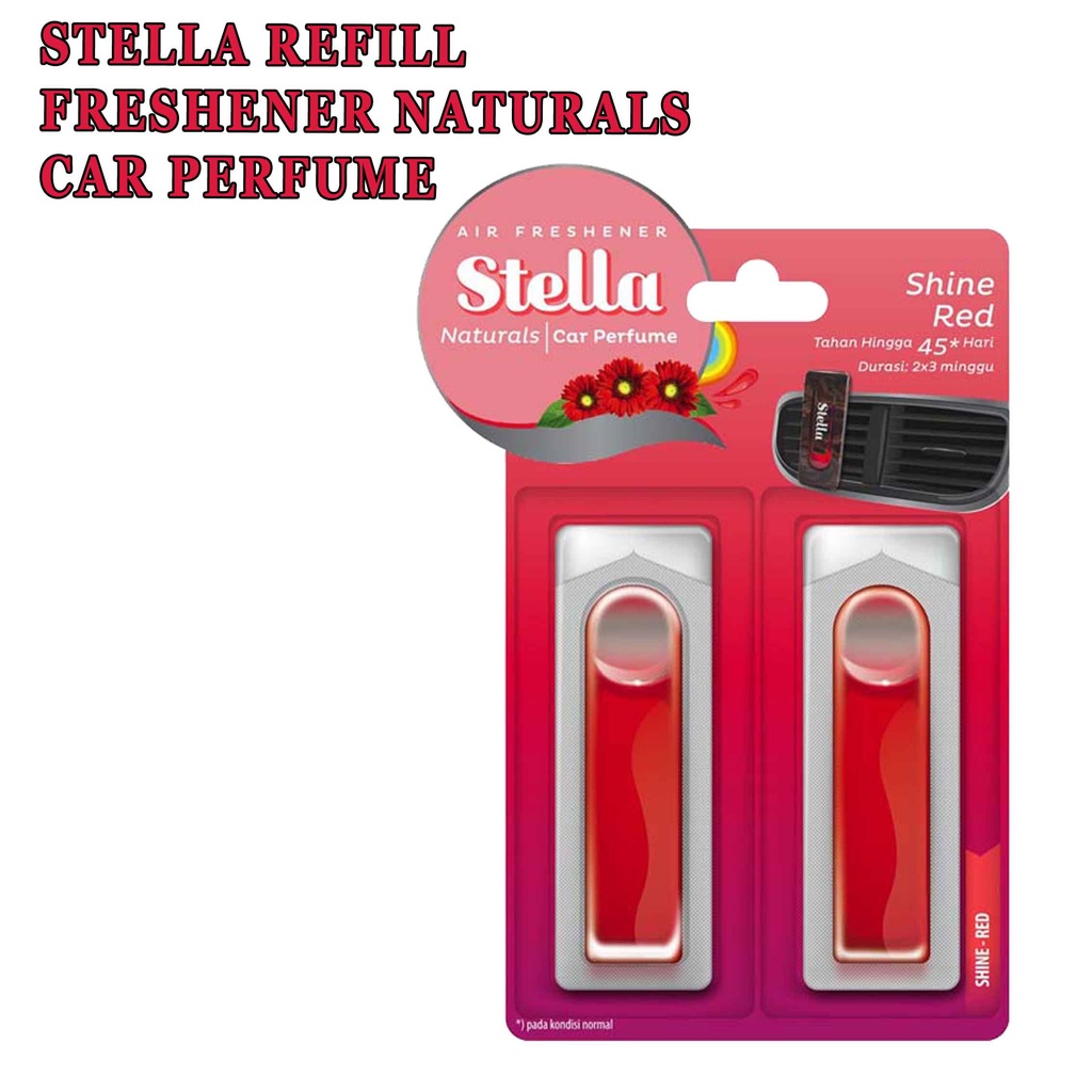 CAR PERFUME* STELLA REFILL FRESHENER NATURALS